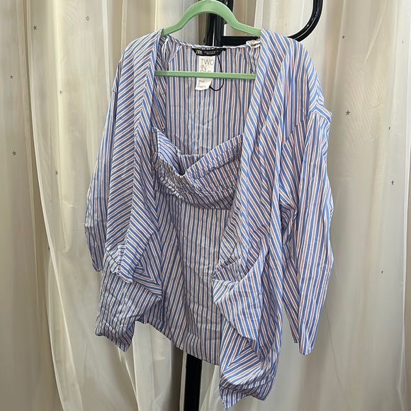 Striped Top & Jacket - Picture 1 of 4